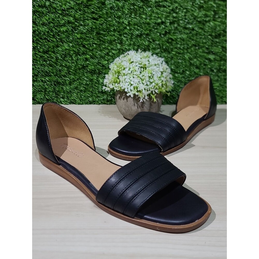Madewell The Nelda D'Orsay Flats True Black - US Women's 9